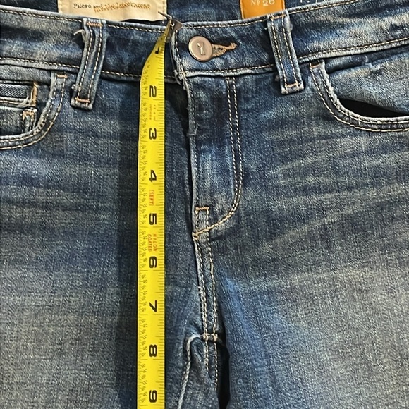 Pilcro Anthropologie Women Jean Shorts Size 26 Denim Distressed Causal Bohemian - Picture 14 of 15